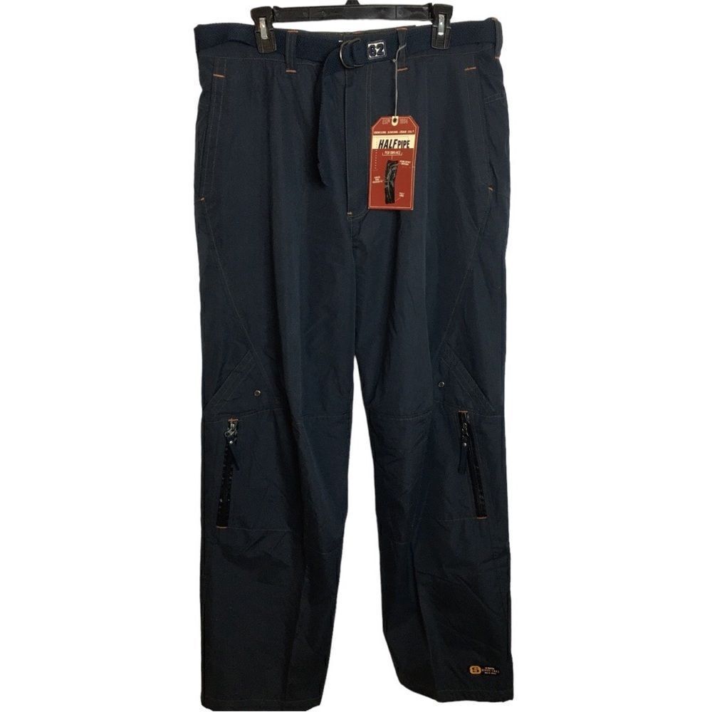 Half Pipe Insulated Pants - Ski, Snowboard, Skateboard, Size 36 x 32 Men Utility